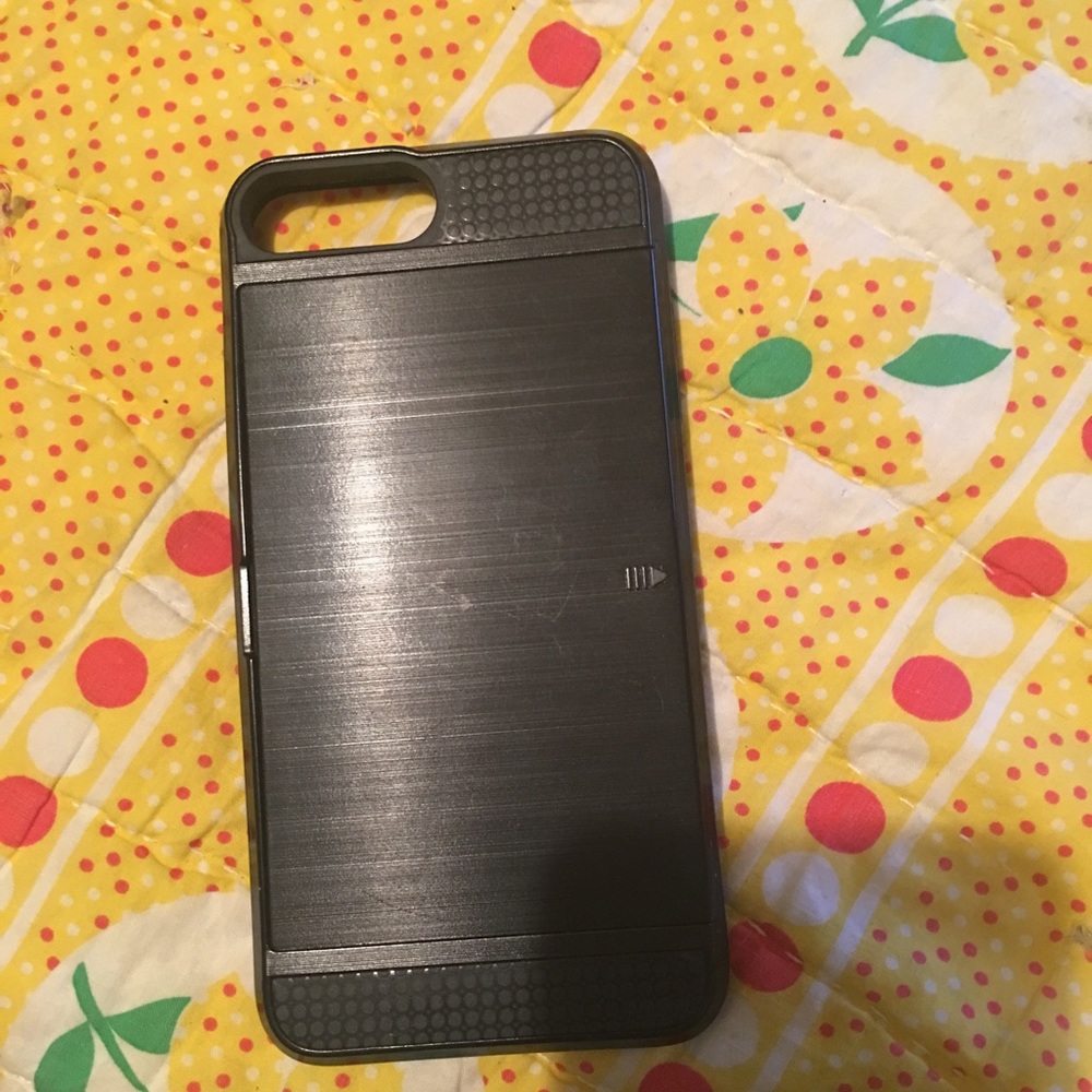Black iPhone 6s Plus Card Case